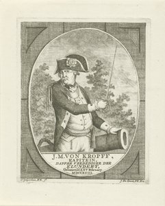 Portrait de Joachim Maurits von Kropff - Johannes Jelgerhuis