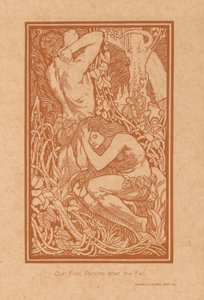 Adam et Ève après la chute - Johannes Josephus Aarts