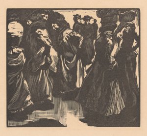 Femmes sous la pluie