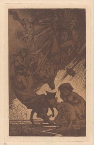 Personnes flottantes, créatures fantastiques et chats - Johannes Josephus Aarts