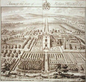 Amney, le siège de Robert Pleydell, Esq.