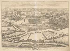 Le château de Bolsover dans le Derbyshire - Johannes Kip