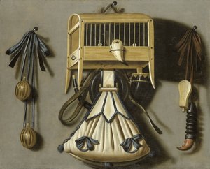 Nature morte avec équipement de chasse