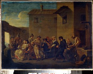 Carnaval de Venise - Johannes Lingelbach
