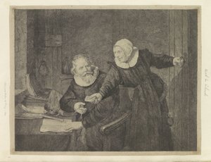 Portrait du constructeur naval Jan Rijcksen et de sa femme