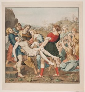 Raphaël : La mise au tombeau du Christ