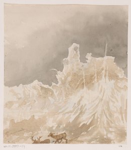 Ruine dans les Ardennes - Johannes Tavenraat (signed by artist)