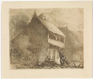 Maison à Auschowitz en Bohême