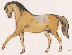 Cheval (découpé)