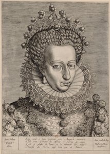 Catherine de Navarre - Johannes Wierix