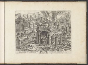 Âge de 80 ans à la mort ; la ruine (Les six âges de l