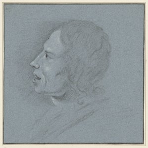Autoportrait du dessinateur Johannes Ziesenis