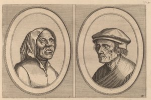 "Baef Schol-becx" et "Spruyt Vroegh-bedorven" - Johannes and Lucas van Doetechum after Pieter Bruegel the Elder