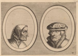 "Buyltje On-versaed" et "Waerner Altijdt-meer" - Johannes and Lucas van Doetechum after Pieter Bruegel the Elder