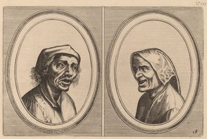 "Goe Geurtjen" et "Kribbighe Babbe" - Johannes and Lucas van Doetechum after Pieter Bruegel the Elder
