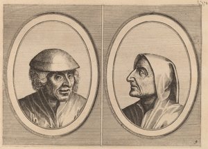 "Kees Geldt-sack" et "Kaarighe Truy"