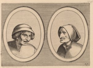 "Keesje Licht-hart" et "Verblinde Swaen" - Johannes and Lucas van Doetechum after Pieter Bruegel the Elder