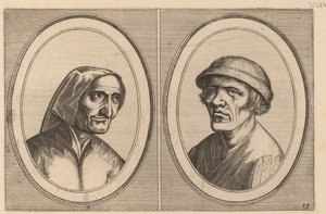 "Maey Veeghde-pot" et "Pannetje Vet" - Johannes and Lucas van Doetechum after Pieter Bruegel the Elder