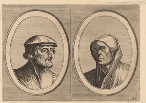 Voorsichtighe Krijn et Broentje Spaer-pots - Johannes and Lucas van Doetechum after Pieter Bruegel the Elder