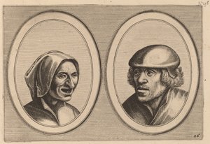 "Vrouw Verneem-al" et "Hans de Pluym-strijcker" - Johannes and Lucas van Doetechum after Pieter Bruegel the Elder