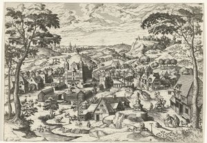 Paysage avec saint Antoine