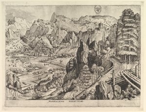 La Madeleine pénitente Magdalena poenitens des Grands Paysages, vers 1555-56