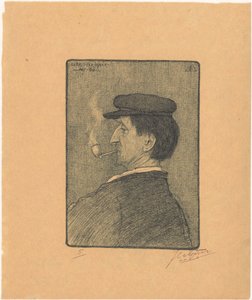 Portrait de Gerrit ter Haar - Johannes van Gijn (signed by artist)