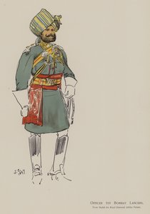 Officier du 1er Lanciers de Bombay