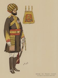 Officier du 5e Cavalerie du Punjab - John (after) Charlton