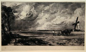Printemps, gravé par David Lucas, vers 1829