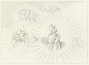 Splendeurs célestes, Paradis, Chant 20 (gravure)