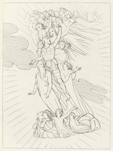 La Planète Jupiter, Paradis, Chant 18 (gravure)
