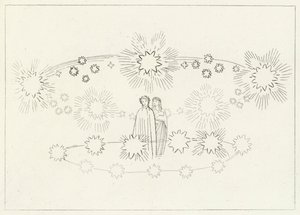 La région du Soleil, Paradis, Chant 10 (gravure) - John (after) Flaxman