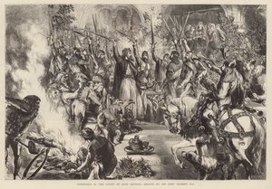 Noël à la cour du roi Arthur - John (after) Gilbert
