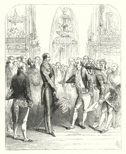 Prince Albert et les commissaires royaux à la Grande Exposition de 1851, Crystal Palace, Hyde Park, Londres - John (after) Gilbert