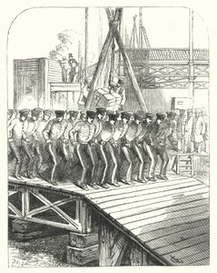 Sapeurs et mineurs travaillant sur le site du Crystal Palace, Hyde Park, Londres, lieu de la Grande Exposition de 1851 - John (after) Gilbert