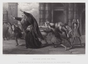 Shylock après le procès - John (after) Gilbert