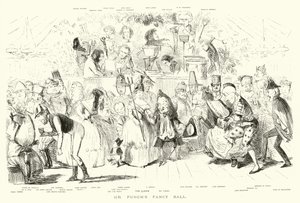 Le Bal de Fantaisie de Mr Punch (gravure)