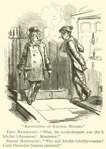 Récréations en histoire naturelle (gravure) - John (after) Leech