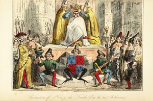 Le couronnement du roi Henri IV d