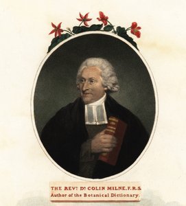 Portrait de Colin Milne, botaniste (gravure) - John (after) Russell