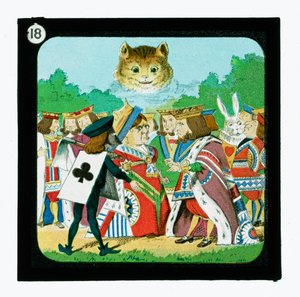 Alice au pays des merveilles, diapositives colorées - John (after) Tenniel