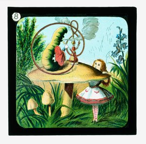 Alice au Pays des Merveilles, Diapositives colorées