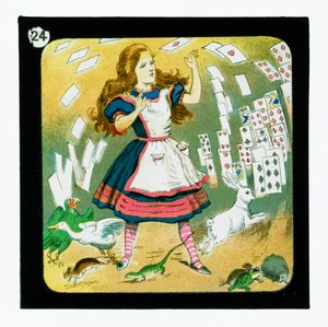 Alice au Pays des Merveilles, Diapositives colorées