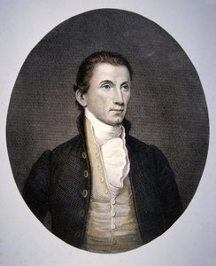 James Monroe (1758-1831) gravé par Asher Brown Durand (1796-1886)