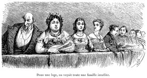 Famille israélienne dans une loge de théâtre en Russie - Walter Charles Mills