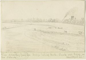 Burton-upon-Trent : dessin à la plume et à l