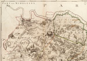Carte de Greenwich à Erith, Londres - John Andrews