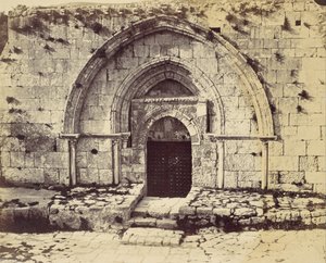 Tombe de la Vierge, Jérusalem, années 1860