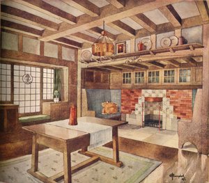 Conception pour un salon dans une petite maison